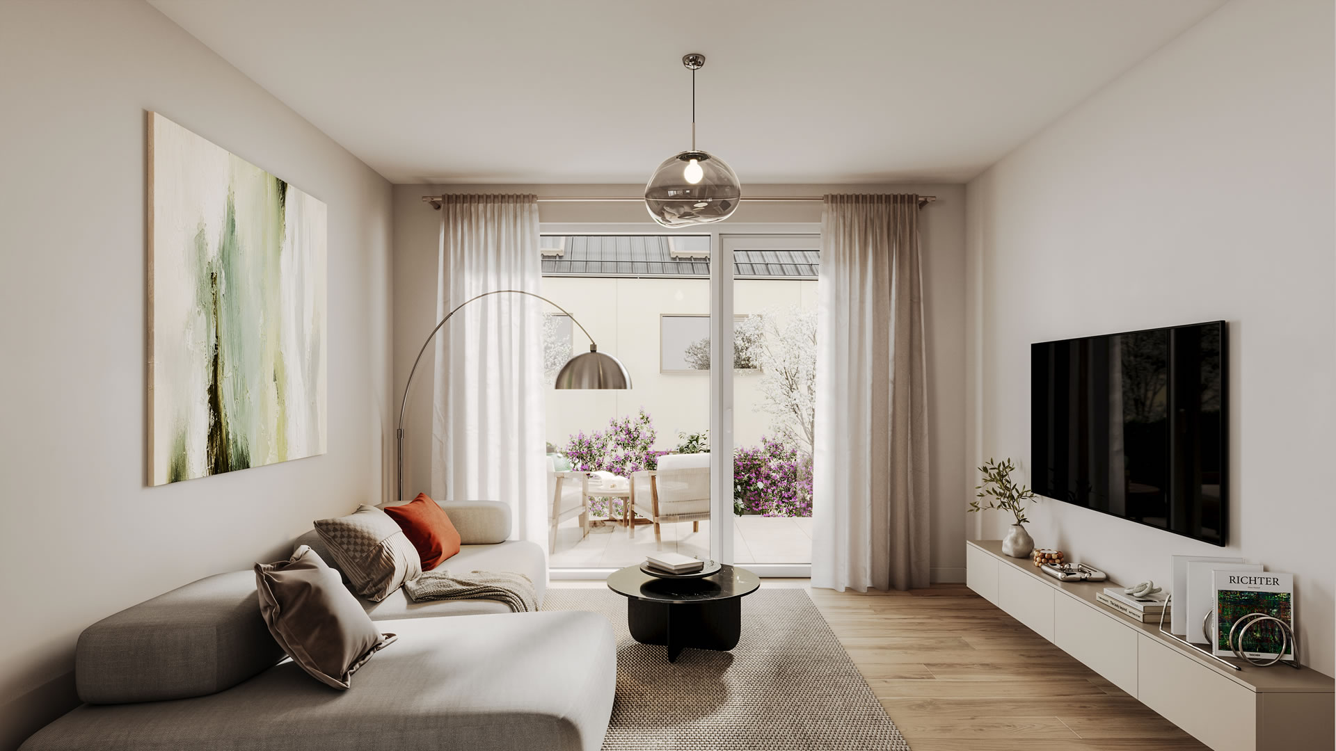 Haus Tonberg Geisenheim, Wohnzimmer
